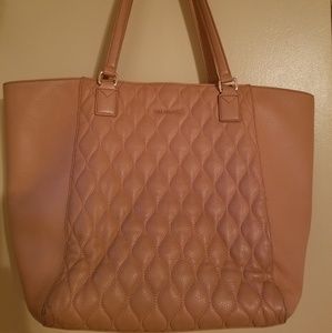 Vera bradley large tote authentic leather